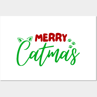 Cat-Christmas Posters and Art